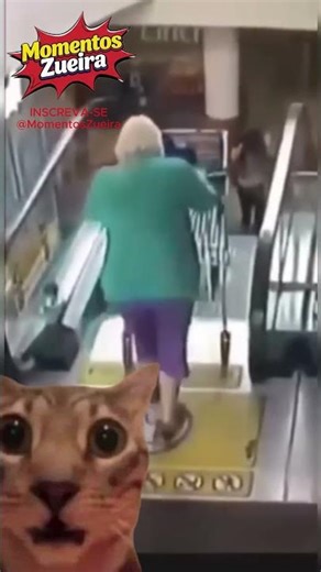 Senhora caiu da escada