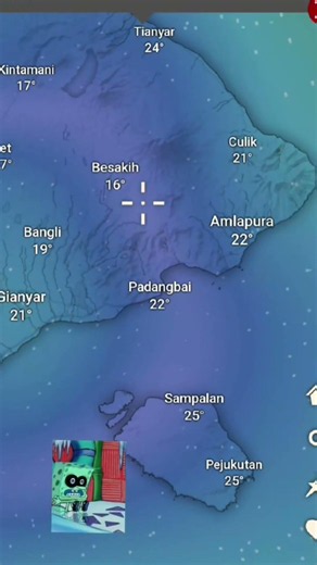 Bali dingin