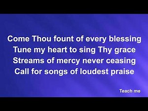 Come Thou Fount Of Every Blessing [Acoustic] - Worship Lyric Videos (Preview)