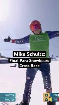 Mike Schultz: One last Para snowboard cross race for the three-time #WinterParalympics medalist