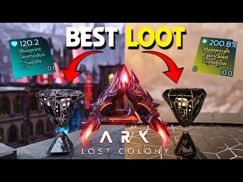 All City LOOT Crate Locations | Lost Colony | ARK: Survival Ascended