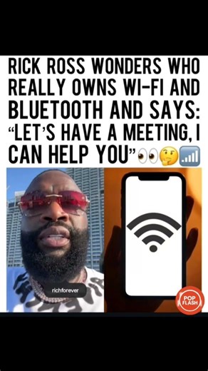 Rick Ross Wants a Meeting With the Owners of Wi-Fi #viral #hiphop #youtubeshorts