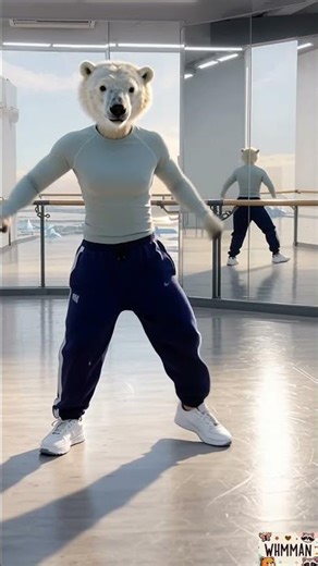 Robot Popping Little Animal | 擬人化動物的 Popping 表演 🐾✨🤖