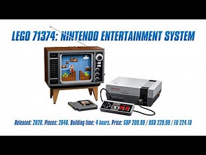 LEGO 71374: Nintendo Entertainment System: In-depth Review, Speed Build & Parts List [4K]