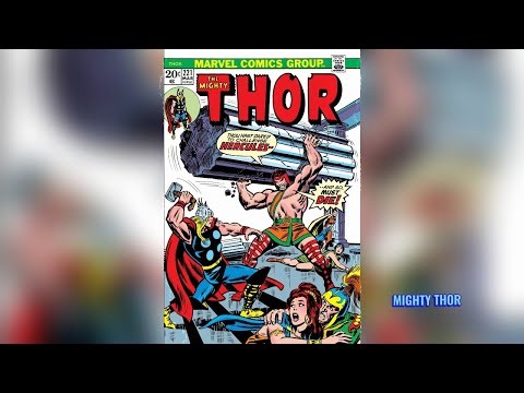 Marvel Comics History: Mighty Thor #221 (March 1974) #marvelcomics #thor ⚡