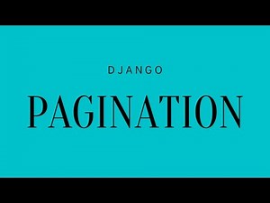 How to Paginate Django Query Results