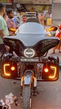 Ready super meteor 650 🔥 convert Harley road glide 🔥❤️ #trending #modificition #supermeteor650