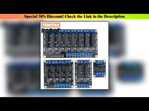 Low Level 5V 1 2 4 8 Channel Solid State Relay Module SSR G3MB-202P 240V 2A Output With Re