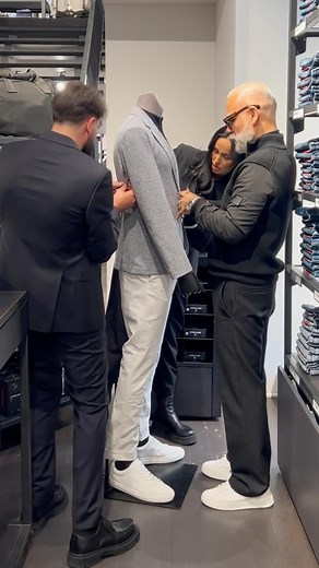 2.3K views | From designing captivating window displays to styling mannequins and lighting our rooms - during a two-day training course, our retail colleagues learned the art of visual merchandising in our strellson store and also received an in-depth product training by our designers at our headquarters. The training was wrapped up with a fun evening of curling and cheese fondue. #holyfashiongroup #strellson #joop #bewindsor #becomefanofyourjob | HOLY FASHION GROUP | Facebook