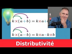 Cours ♦ Distributivité • Développer k(a+b) = ka+kb et k(a-b) = ka - kb ♦ Cinquième