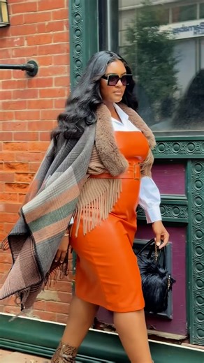 Just Dropped: The Dress That Does Both. 🖤✨ The Poplin Paneled Faux Leather Dress mixes soft structure with bold attitude, tailored details, faux leather edge, and a fit that flatters every curve. Wear it to dinner, wear it to dominate, either way, you’re making a statement. Now available in-store & online. Will you be the first to rock it? | Ashley Stewart