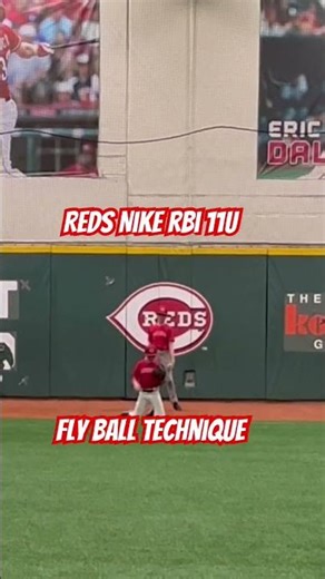 REDS NIKE RBI 11U: Fly ball practice or the chicken dance?