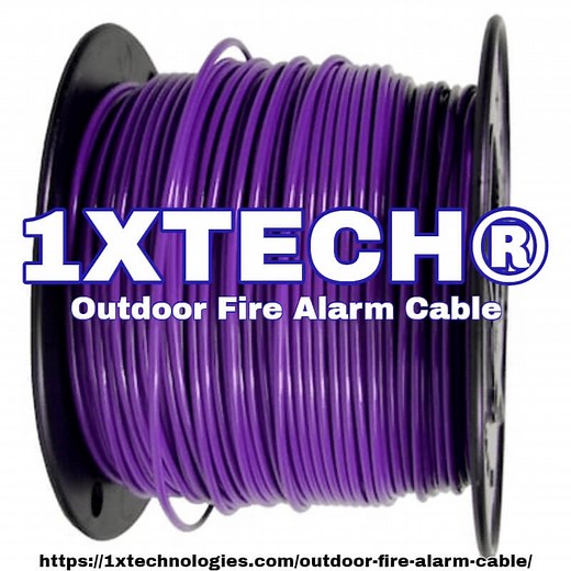 Outdoor Fire Alarm Cable (Aerial, Direct Burial, Belden, Wet Location)