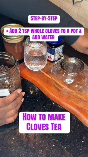 Cloves tea is simple, powerful, and straight from nature Just a few cloves, water, and love. Boil, pour, sip — honey optional 🍯 Save this recipe & follow for more herbal wellness tips. #AnxietySupport #WellnessTok #povstories #herbalmedicine #momsoftiktok