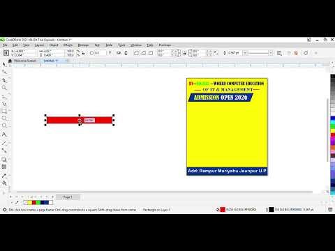 today i am creating a banner of my computer cenre🆗🟧...