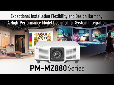 LCD Projectors "PT-MZ880 series"