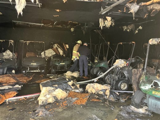 Armco Park Golf Course reopening after barn fire