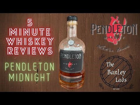 Pendleton Midnight Canadian Whisky | 5 Minute Whiskey Reviews #17