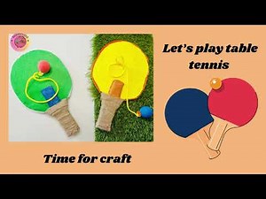 How to Craft an Epic DIY Table Tennis Racket 🏓 | Make Your Own Ping Pong Paddle at Home
