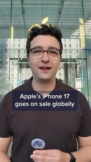 The iPhone 17 hit store shelves worldwide on Friday, drawing lines from Beijing to London. CNBC’s Steve Kovach reports on the launch from the Apple Store on Fifth Avenue in New York City. Find more: cnb.cx/3Iks948 | CNBC