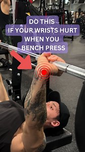 2.6K views · 18 reactions | SAVE IT If your wrist hurts during any kind of benchpress movement, you most likely grabbing the bar with the wrong part of your palm. This does not apply only to bench press it also place to dumbbell, chest press, and any kind of machine and shoulder pressing. Follow the instructions in the video and you’ll have a pain-free press #benchpress #chestworkout | Robert Andrei Lapusneanu | Facebook