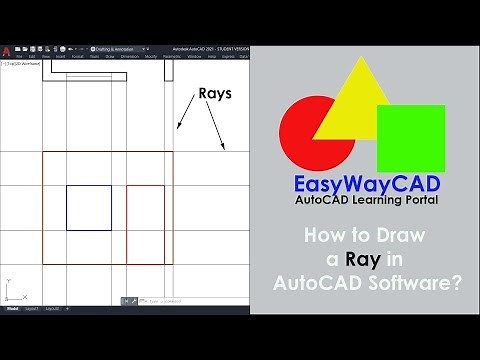 How to Draw a Ray in AutoCAD Software?