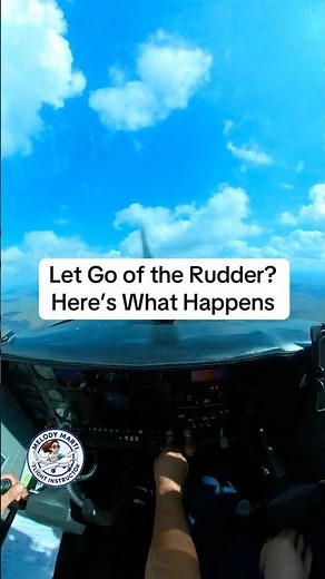 Why Right Rudder is so Important