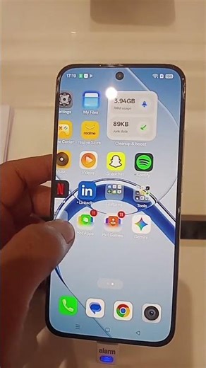 realme 16 5g | Compact Air Design 🔥|7000 mAh Battery #realme16air #realme16 #tech #shorts #unboxing