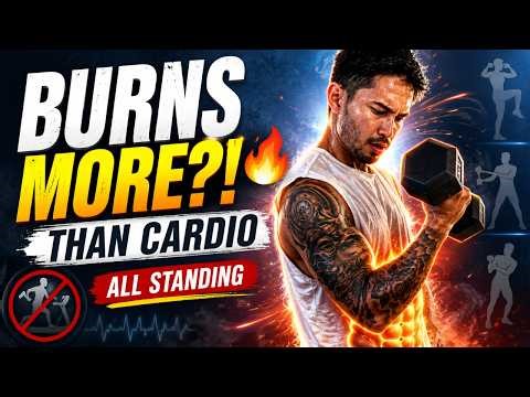 This Standing Ab Workout Burns MORE Than Cardio 🔥