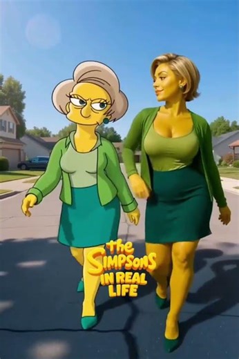 The Simpsons Characters as Real Humans… This Is Wild 😳🍩