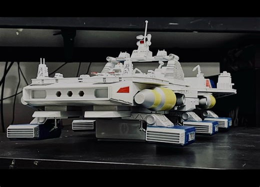 盖亚奥特曼XIG Aerial Base空中基地（实体模型制作）