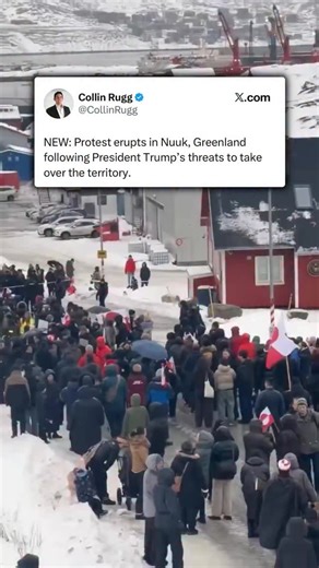 Collin Rugg | On Saturday, Trump announced he was imposing new tariffs until a deal on Greenland was made. “Denmark, Norway, Sweden, France, Germany,... | Instagram