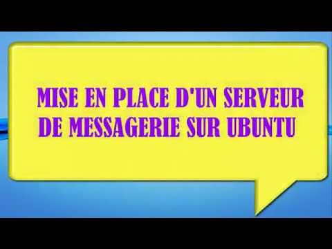 CONFIGURATION SERVEUR DNS SUR UBUNTU + SERVEUR MESSAGERIE