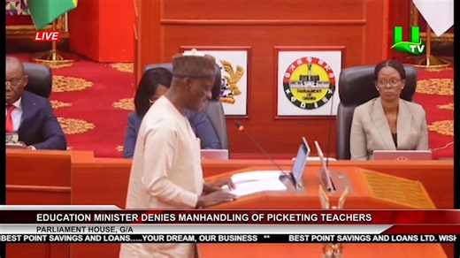 Education Minister Haruna Iddrisu denies manhandling of picketing teachers #UTVNews | UTV Ghana