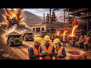 How Copper Is Extracted From The Earth | Copper Mining & Manufacturing Process