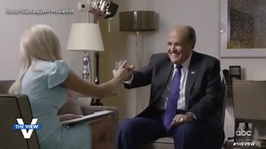 #Borat star Maria Bakalova dishes on her headline-making hotel bedroom scene in the movie with Rudy Giuliani where she posed as a reporter: “Of course, I was nervous.” abcn.ws/2CcjBVI | The View