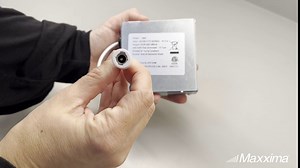 Maxxima 8 in. Slim Square Recessed LED Downlight - 2700K Soft White, Ultra-Thin Canless Ceiling Fixture, 1400 Lumens, Dimmable IC Rated, Junction Box Included, Perfect for Bathroom and Kitchen