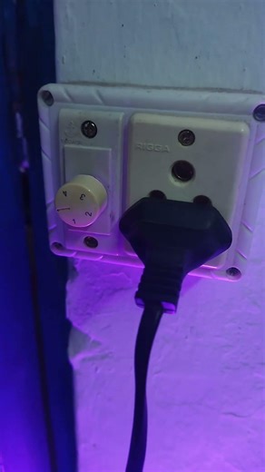 Fan regulator in 6a socket #shorts #diy