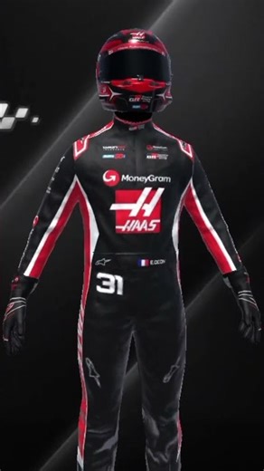 Monoposto 2025 (2026) Haas Estaban Ocon Special Abu Dhabi GP Helmet