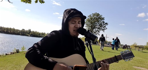 7.4K views · 195 reactions | BETTER MAN (Simple Acoustic Jam Cover) Song By #RobbieWilliams #acousticcover By Topyu Diaus Location: Saint Malo, Manitoba | Topyu | Facebook