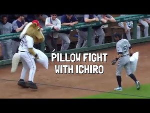 MLB Rangers Mascot Captain Best Moments