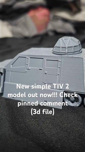 New simple TIV 2 model out now!!! #bambulabs #3dprinting #fusion360 #tiv2