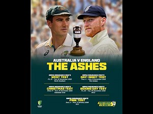 Ashes Series 2025 Live Session 1 | England vs Australia Live Match Commentary & Score