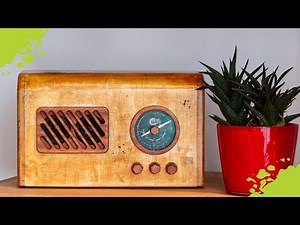 DIY Vintage radio as Bluetooth speaker