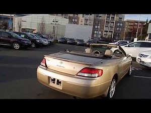 2000 Toyota Camry Solara Convertible Campus Nissan Used Cars Victoria BC