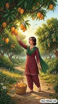 Refreshing Mango Juice in Pakistani Village 🥭 | Cozy Family Summer Routine