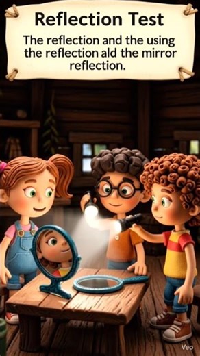 Reflection Mirror & Light Test | Simple Experiment