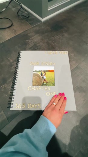 1 year scrapbook!! Took me forever 🥹🥹@ED12