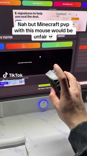 Incredible Auto Clicker Button on Gaming Mouse