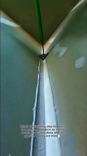 Professional Drywall Inside Corner Taping & Finishing | Perfect Sharp Corners Technique USA Standard